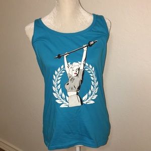 🏋🏼‍♀️Marylin Monreo Tank Top🏋🏼‍♀️